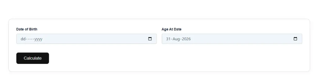 age calculator, calculate age, how to calculate age, age in months, exact age calculator